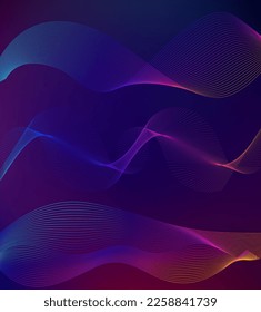 Design elements business presentation template. Vector illustration vertical web banners background, backdrop glow light effect . EPS 10 for web template, web site page presentation, neon disco club