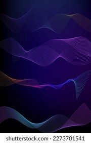 Design elements business presentation template. Vector illustration vertical web banners background, backdrop glow light effect . EPS 10 for web template, web site page presentation, neon disco club