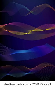 Design elements business presentation template. Vector illustration vertical web banners background, backdrop glow light effect . EPS 10 for web template, web site page presentation, neon disco club