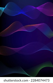 Design elements business presentation template. Vector illustration vertical web banners background, backdrop glow light effect . EPS 10 for web template, web site page presentation, neon disco club