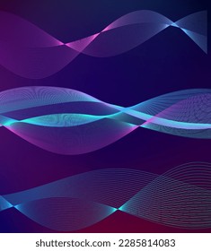 Design elements business presentation template. Vector illustration vertical web banners background, backdrop glow light effect . EPS 10 for web template, web site page presentation, neon disco club