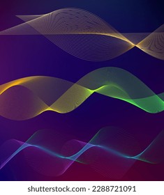 Design elements business presentation template. Vector illustration vertical web banners background, backdrop glow light effect . EPS 10 for web template, web site page presentation, neon disco club