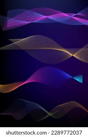 Design elements business presentation template. Vector illustration vertical web banners background, backdrop glow light effect . EPS 10 for web template, web site page presentation, neon disco club