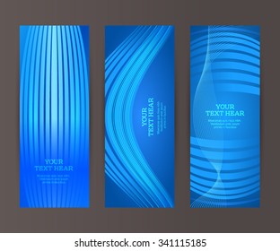 Design elements business presentation template. Vector illustration set vertical web banners background, backdrop glow light effect . EPS 10 for web buttons template, web site page presentation