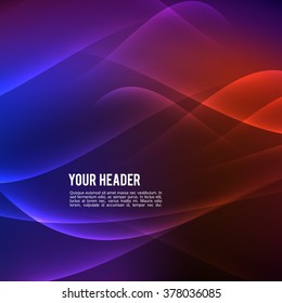 Design elements business presentation template. Vector illustration vertical web banners background, backdrop glow light effect . EPS 10 for web template, web site page presentation