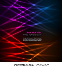 Design elements business presentation template. Vector illustration vertical web banners background, backdrop glow light effect . EPS 10 for web template, web site page presentation