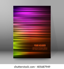 Design elements business presentation template. Vector illustration vertical web banners background, backdrop glow light effect . EPS 10 for web template, web site page presentation
