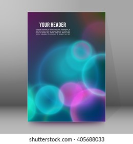 Design elements business presentation template. Vector illustration vertical web banners background, backdrop glow light effect . EPS 10 for web template, web site page presentation