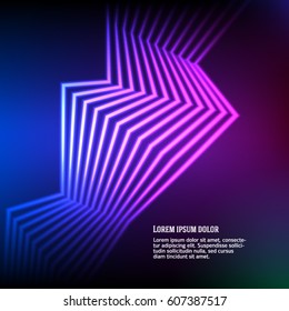 Design elements business presentation template. Vector illustration vertical web banners background, backdrop glow light effect . EPS 10 for web template, web site page presentation