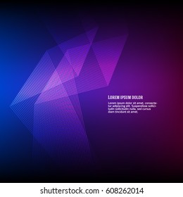 Design elements business presentation template. Vector illustration vertical web banners background, backdrop glow light effect . EPS 10 for web template, web site page presentation