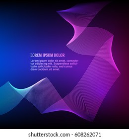 Design elements business presentation template. Vector illustration vertical web banners background, backdrop glow light effect . EPS 10 for web template, web site page presentation