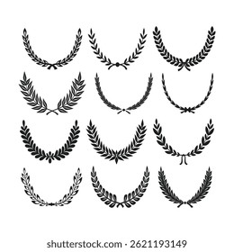 Design elements collection for crest making
