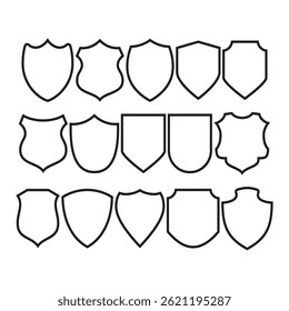 Design elements collection for crest making