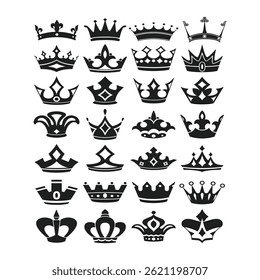 Design elements collection for crest making