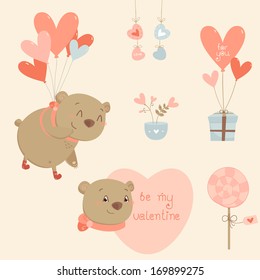 Design Elements collection for Valentines Day