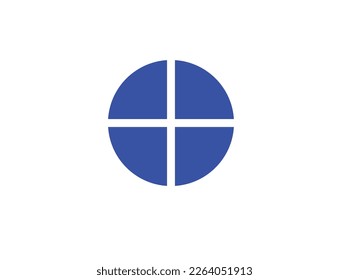 Design-Elemente - kreative Symbole.  weiße Umrisssilhouetten. 
