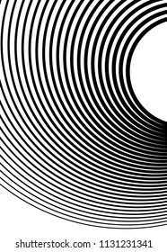 Design elements. Curved many streak. Abstract Circular logo element on white background isolated. Creative band art. Vector illustration EPS 10. digital for promotion new product