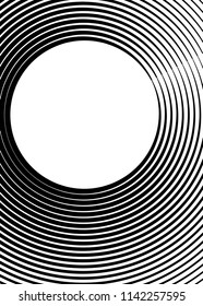 Design elements. Curved many streak. Abstract Circular logo element on white background isolated. Creative band art. Vector illustration EPS 10. digital for promotion new product