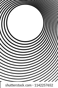 Design elements. Curved many streak. Abstract Circular logo element on white background isolated. Creative band art. Vector illustration EPS 10. digital for promotion new product