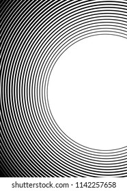 Design elements. Curved many streak. Abstract Circular logo element on white background isolated. Creative band art. Vector illustration EPS 10. digital for promotion new product