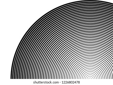 Design elements. Curved many streak. Abstract Circular logo element on white background isolated. Creative band art. Vector illustration EPS 10. digital for promotion new product