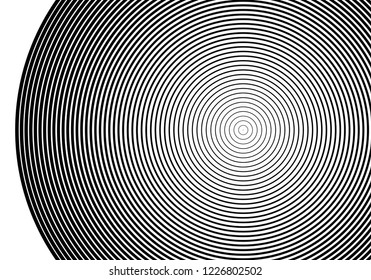 Design elements. Curved many streak. Abstract Circular logo element on white background isolated. Creative band art. Vector illustration EPS 10. digital for promotion new product