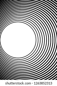 Design elements. Curved many streak. Abstract Circular logo element on white background isolated. Creative band art. Vector illustration EPS 10. digital for promotion new product - Vector
