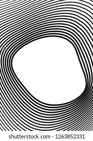 Design elements. Curved many streak. Abstract Circular logo element on white background isolated. Creative band art. Vector illustration EPS 10. digital for promotion new product - Vector