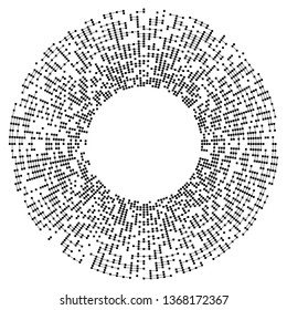 Design elements. Curved many streak. Abstract Circular logo element on white background isolated. Creative band art. Vector illustration EPS 10. digital for promotion new product