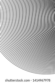 Design elements. Curved many streak. Abstract Circular logo element on white background isolated. Creative band art. Vector illustration EPS 10. digital for promotion new product