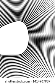 Design elements. Curved many streak. Abstract Circular logo element on white background isolated. Creative band art. Vector illustration EPS 10. digital for promotion new product