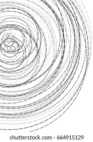 Design elements. Curved many streak. Abstract Circular Wireframe mesh logo element on white background isolated. Creative band art. Vector illustration EPS 10. digital for promotion new product