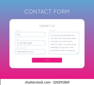 14,872 Contact form background image Images, Stock Photos & Vectors ...