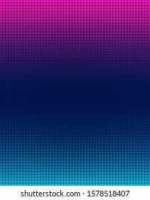 Design elements Editable Halftone dot pattern on dark background. Vector illustration eps 10 wallpaper 
backdrop with blue purple random dots.  Digital data cryptography texture for technology