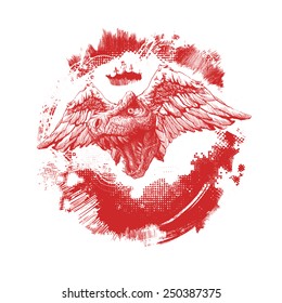 design elements for halloween. design elements for halloween. hand drawn. vector eps8