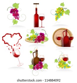 Design elements of the icon wines