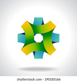 Design Elements, infinity gradient set - Illustration