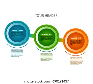 Design elements infographic style background business presentation template. Vector illustration EPS 10 for chart process service company, industry info-graphic, banners, web page layout, report firm