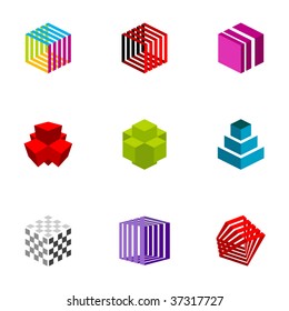 Design elements or logotype design - Set 71