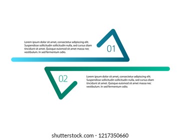 Design elements loop style background business presentation template. Vector illustration EPS 10 for chart process service your company, for industry infographic, banners, web page layout, report firm