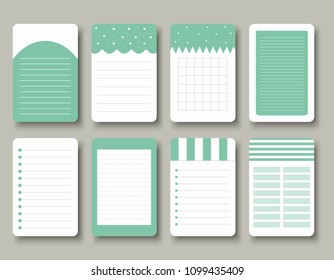 design elements for notebook, diary, stickers and other template.vector,illustration.