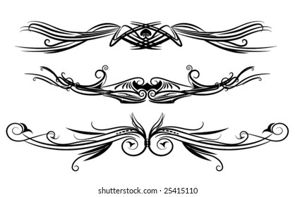 design elements,  ornaments, vector illustration