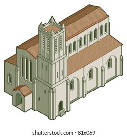 Design Elements p.20a "The Church" is a vector file format for general use. Simply change any colors as you like. I hope you enjoy.