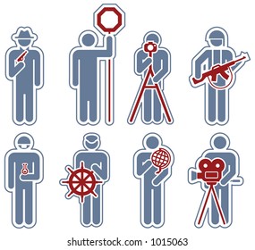 Design Elements p.29c "Man at work" is a vector file format for general use. Simply change any colors as you like. I hope you enjoy.