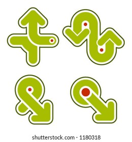 Design Elements p.31d "Arrows" is a vector file format for general use. Simply change any colors as you like. I hope you enjoy.