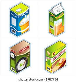 Design Elements p.34a "Groceries Icons" is a fully editable vector image file. I hope you enjoy.