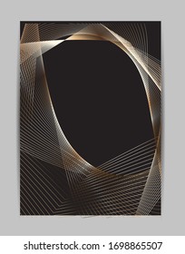 Design elements. Poligonal lines background. Vector Illustration EPS10