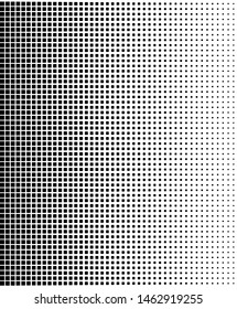 Design elements presentation template. Minimal banners black white background. Geometric halftone dot circle in square. Vector illustration EPS 10 for business card layout, covers report template 