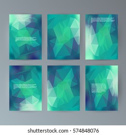 Design elements presentation template. Set vertical banners colors background, backdrop glow light effect. Vector illustration EPS 10 for web banner template, business card layout, web site element