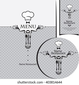 design elements for a restaurant with toque